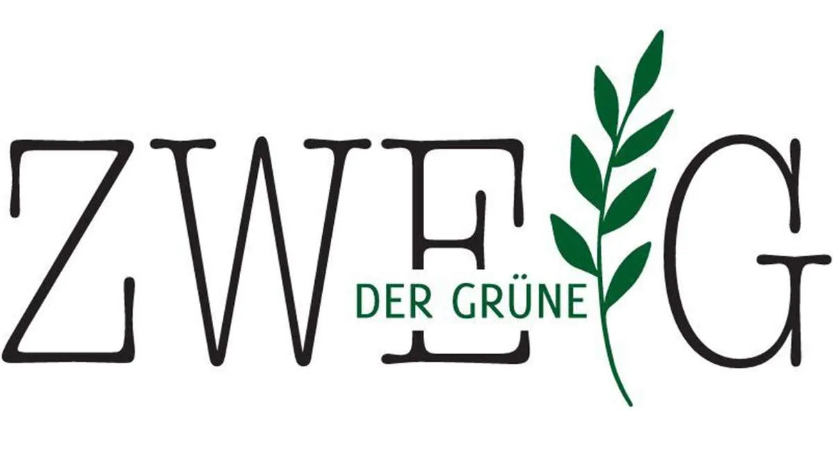Der gründe Zweig Logo Auszeichnung für Hoffnungsträger