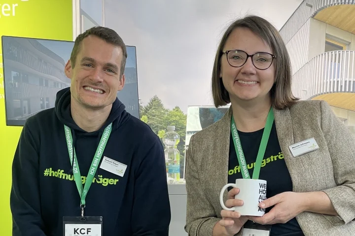 Messebesuch der Hoffnungsträger