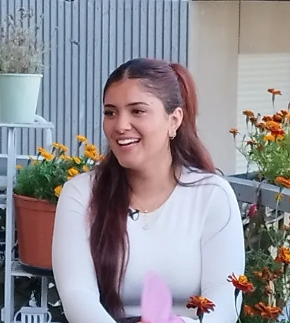 Hoffnungshaus Bewohnerin Delav